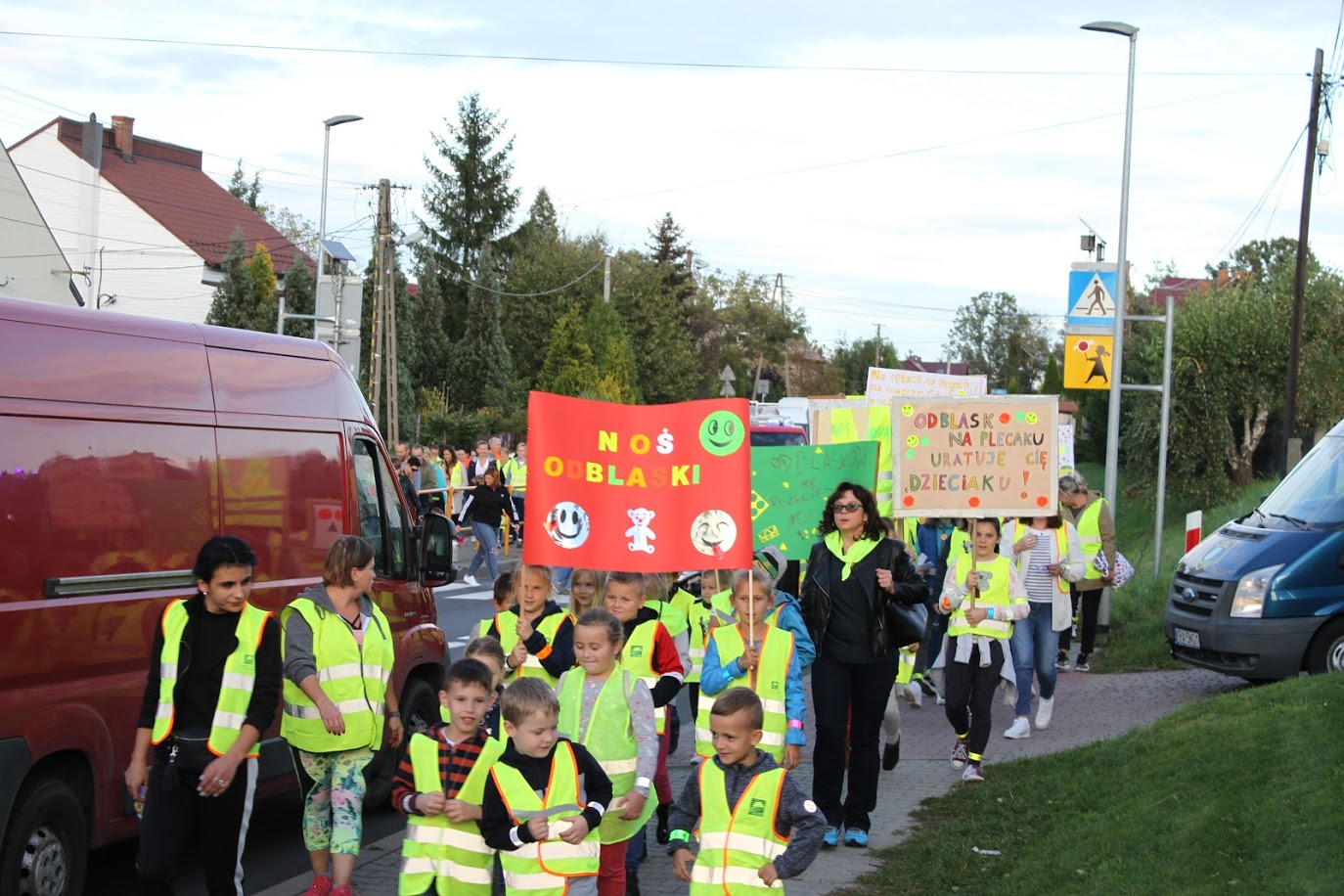 Marsz Odblaskowy w Jaśkowicach