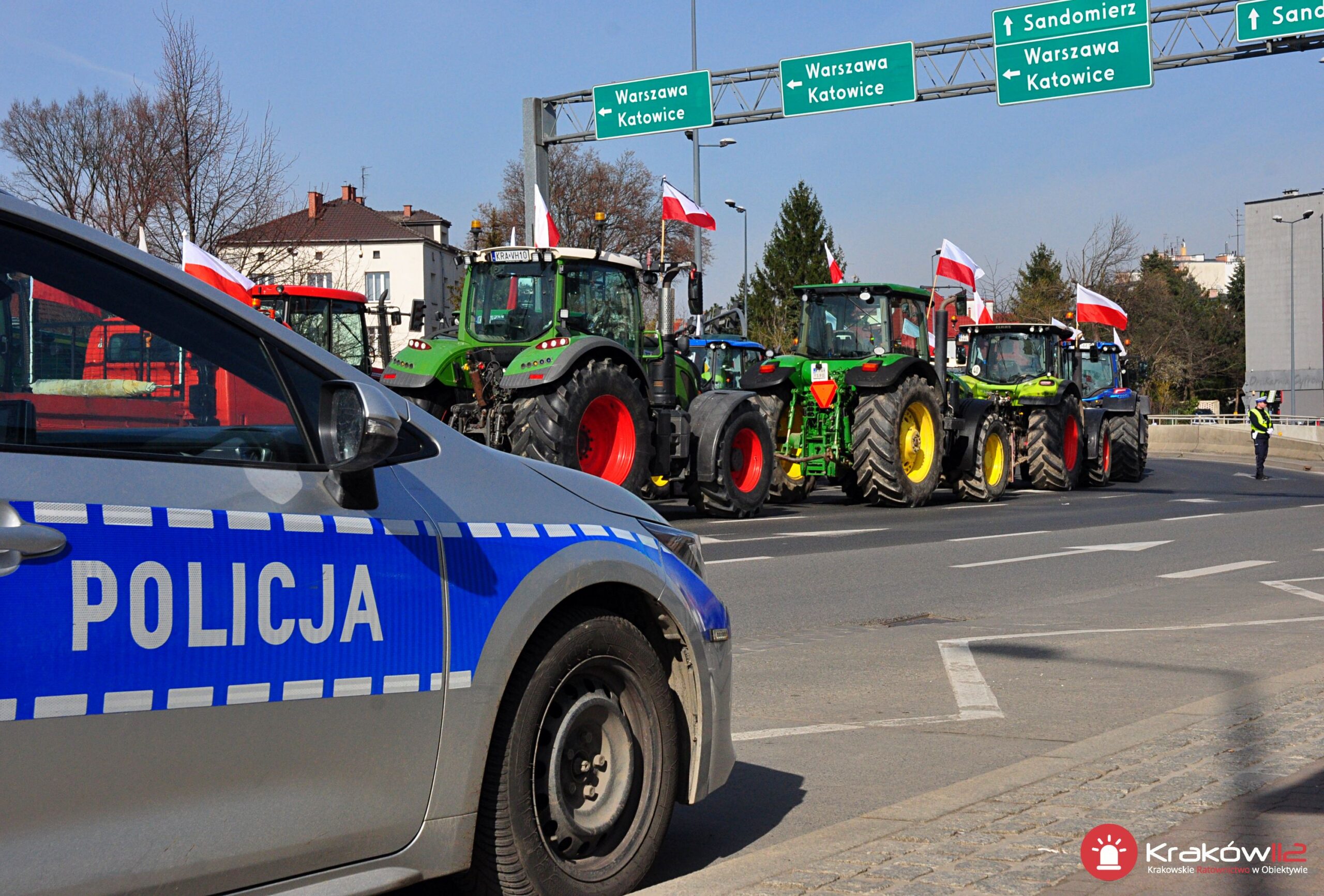 20.03.2024 Protest rolników – Kraków