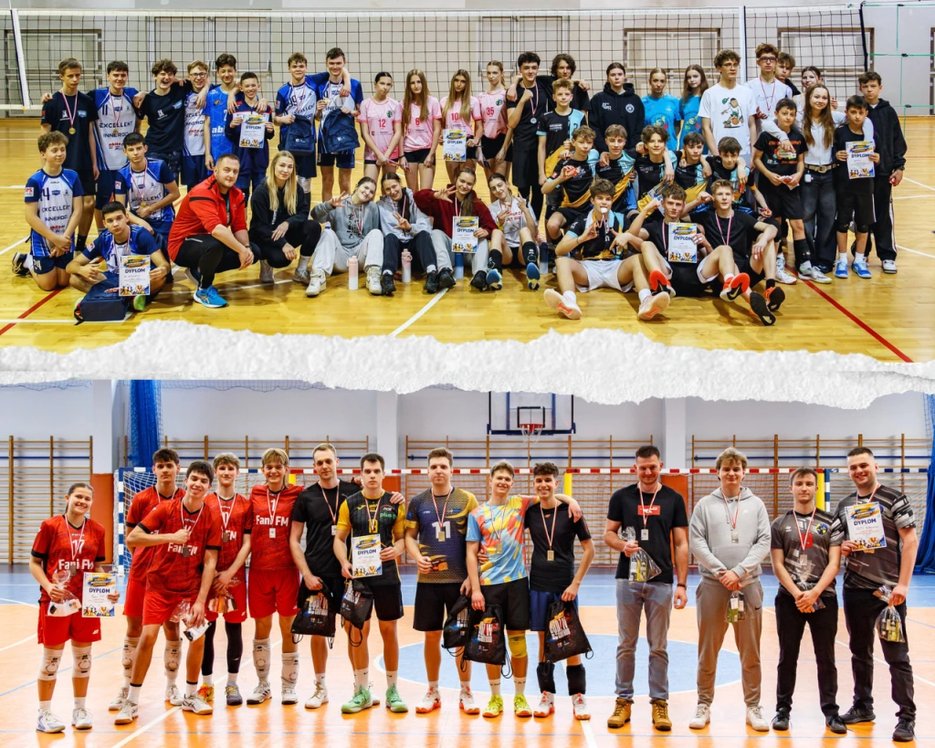 Siatkarskie emocje w Skawinie: Relacja z VIII Zimowego Turnieju Czwórek